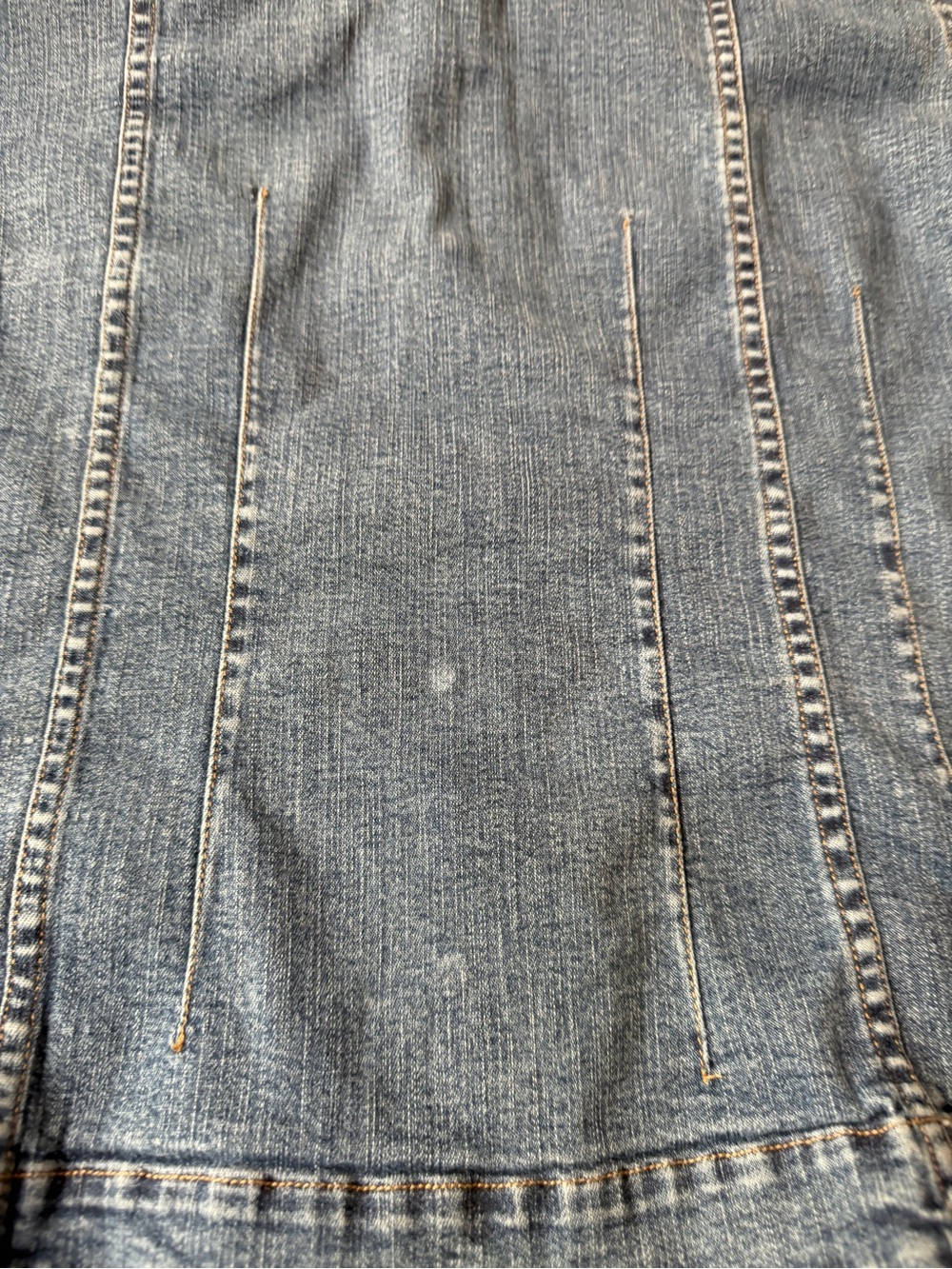 Christopher & Banks Medium Blue Denim Button-Up Jacket - Picture 5 of 5